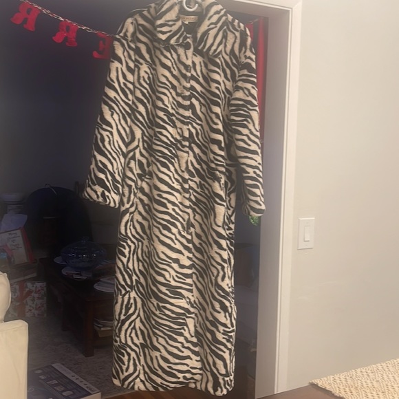 Free People Zebra Maxi Coat - Jacket - Picture 5 of 11